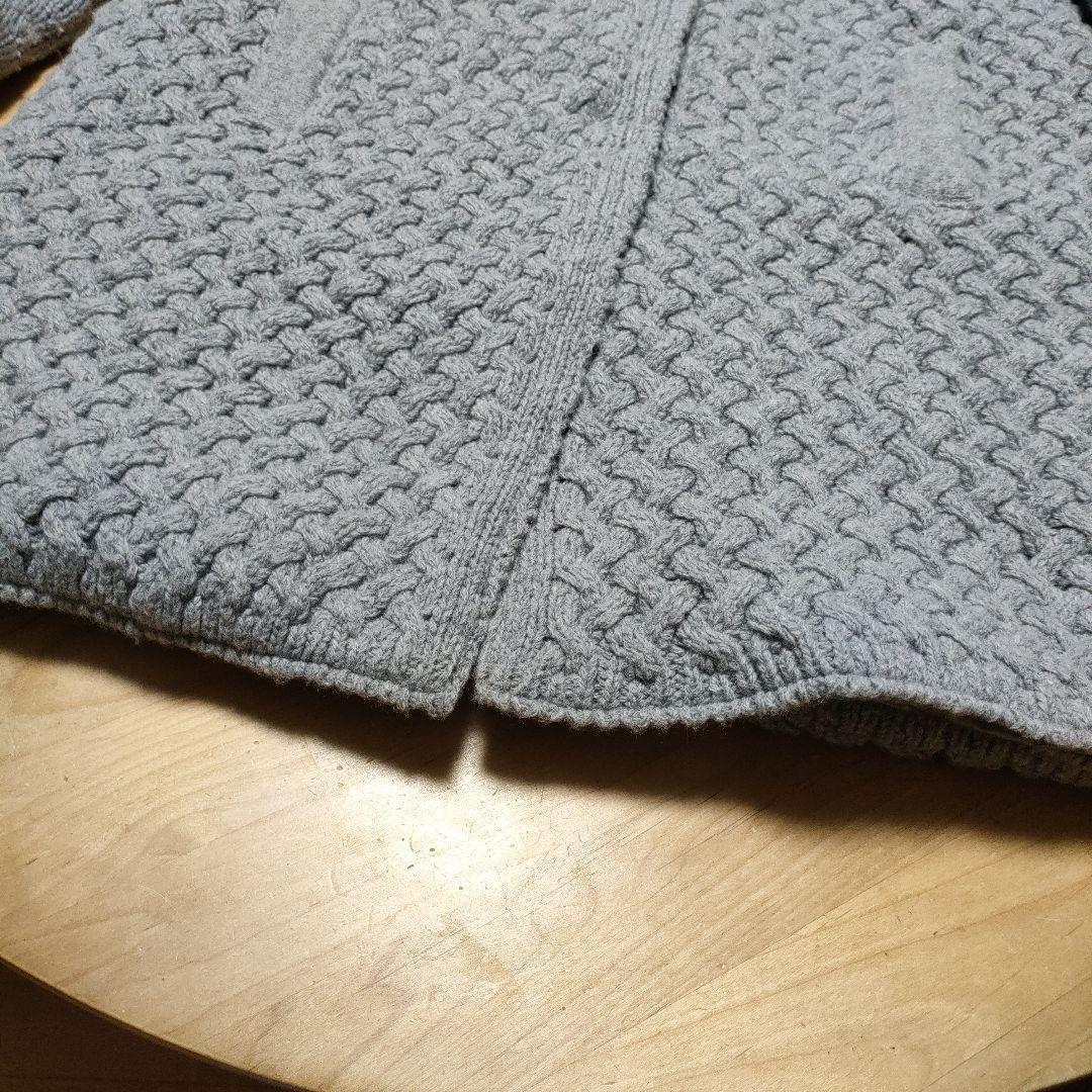 美品✨ヘルノ HERNO 異素材コンビ ニット切替ダウンコート48　大き目サイズ