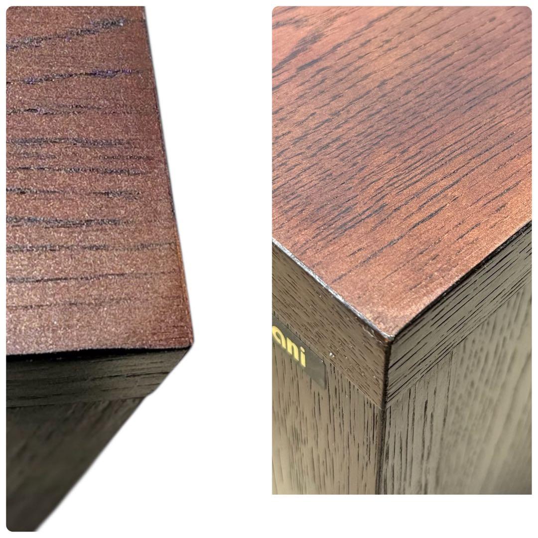 HR661 【 希少 QUEENS LIFE】 domani カリモク片袖デスク