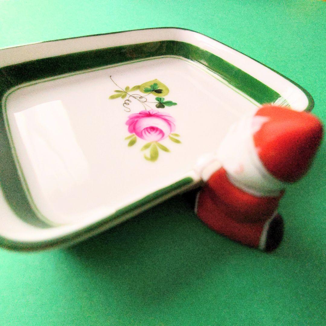 【HEREND】クリスマス　マンダリントレー ナカノゾキ