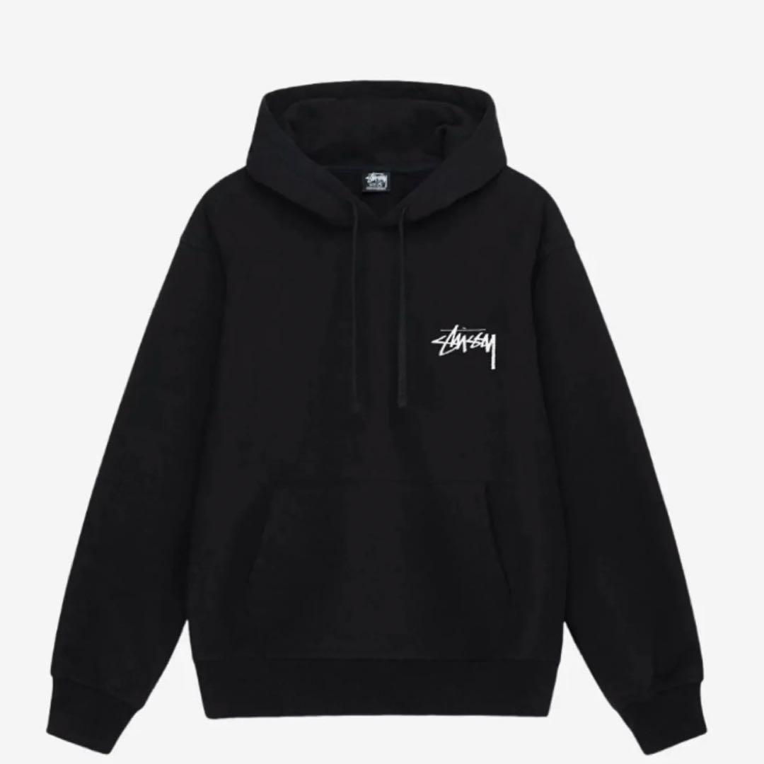 ❗️期間限定SALE❗️STUSSY DICED OUT HOODIE ブラックM