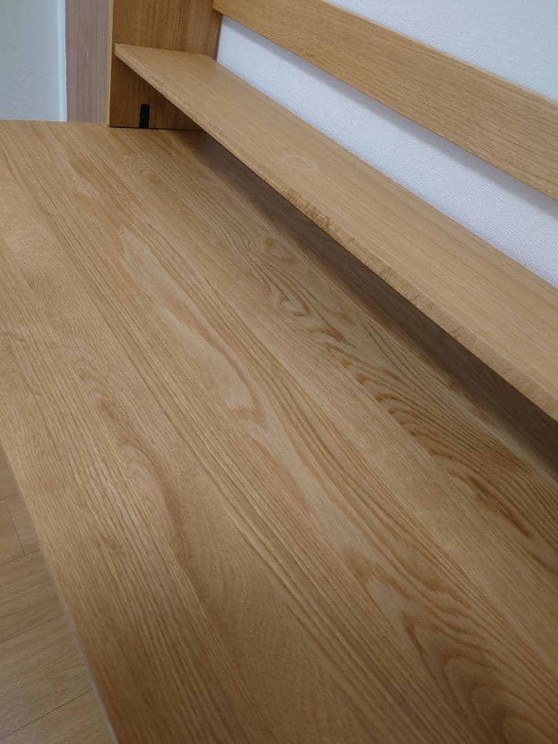 【引取限定・大阪府】無印良品　無垢材デスク　オーク材　※2/21以降引き渡し※