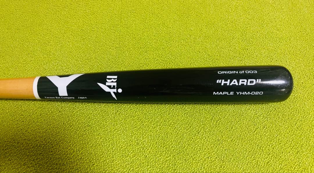 値引き！ヤナセ 硬式木製バットYANASE 軽量　美品
