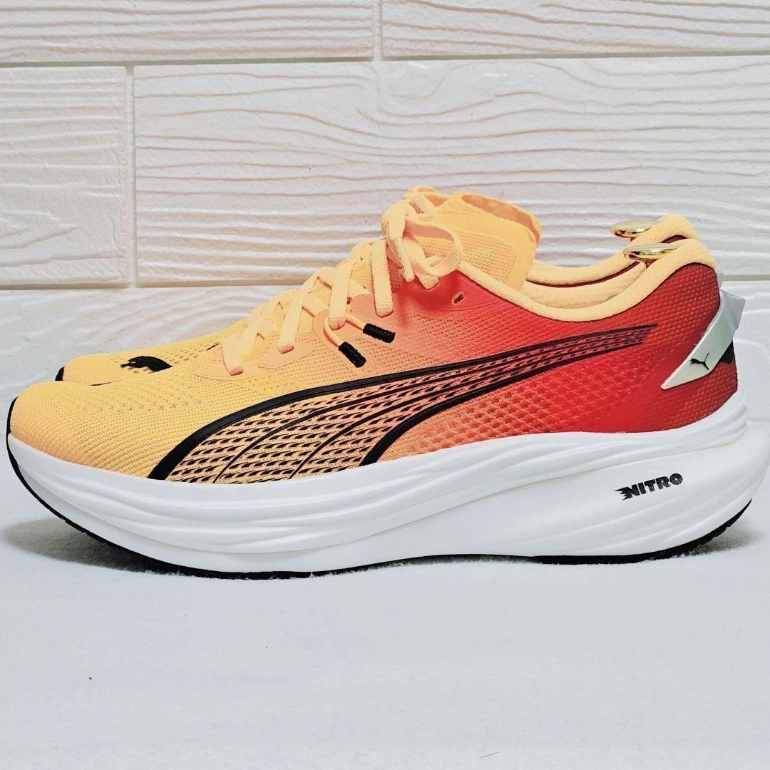 新品♥PUMA プーマ 【26.0】PMDニトロ3ファイアーグロー オレンジ