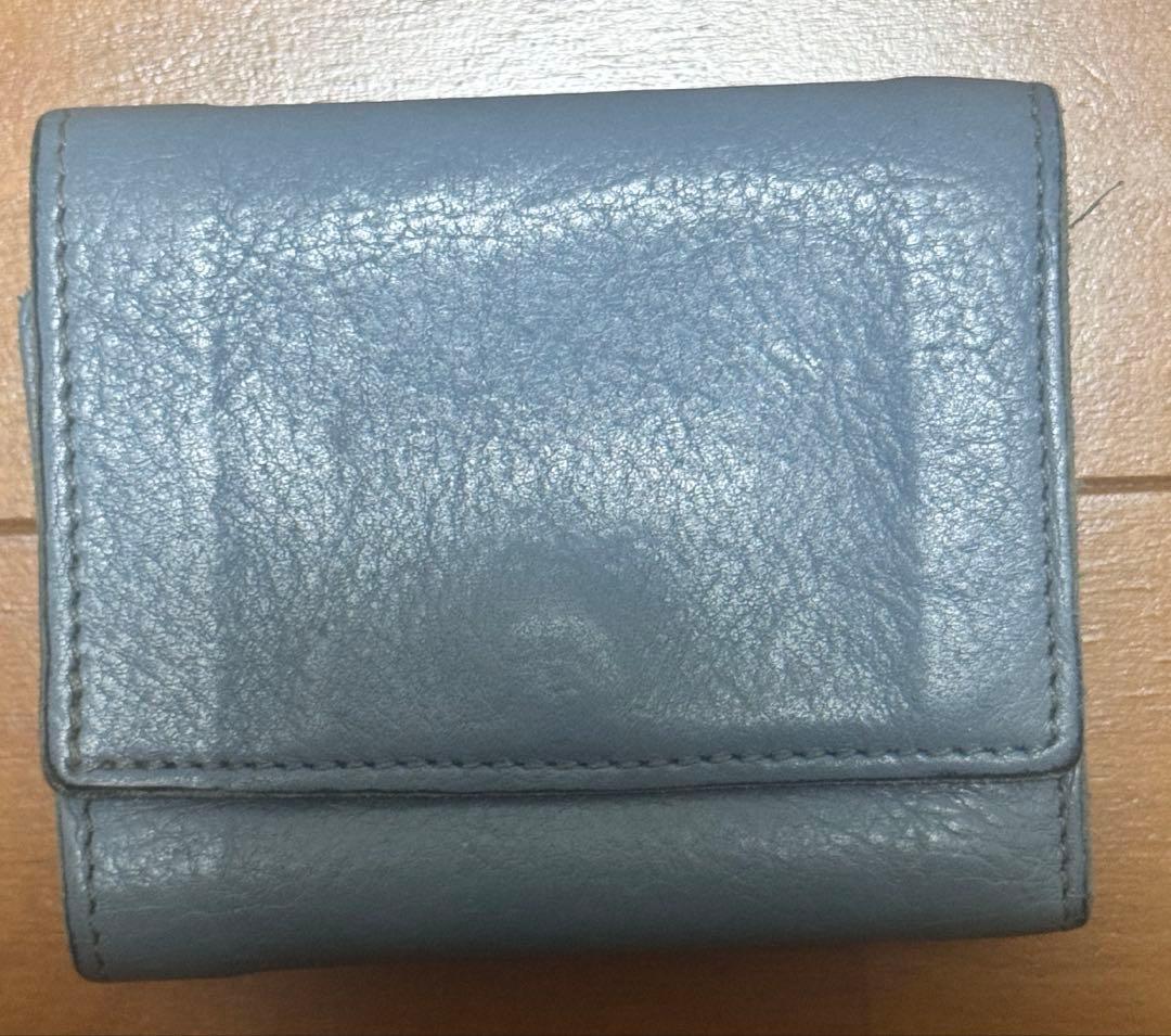 イルビゾンテ　ブルーデニム　ウォレット