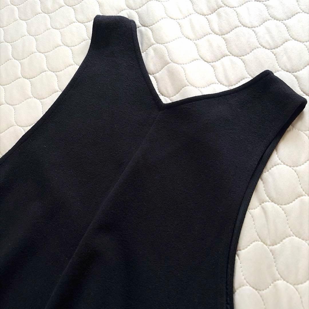 【美品】BEARDSLEY ブークレダンボールワンピース　ブラック　サイズ0