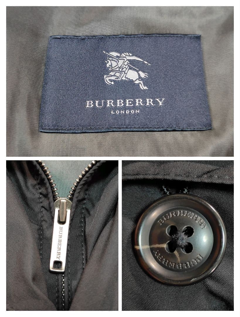 極美品✨ダウンライナー付✨バーバリーロンドン ノバチェック ステンカラーコート