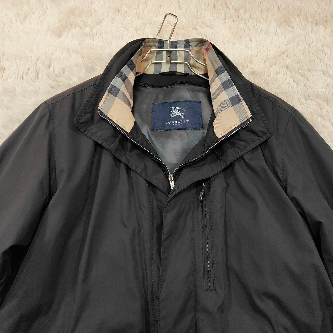 極美品✨ダウンライナー付✨バーバリーロンドン ノバチェック ステンカラーコート