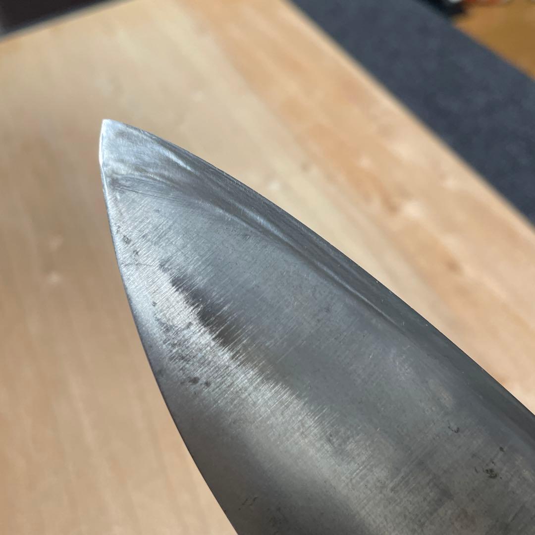 堺孝行　極上本焼　洋出刃　尺