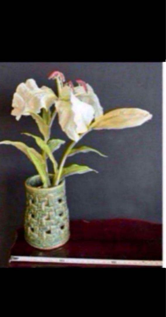 花　アートフラワーブーケ　アートフラワー　オリエンタルリリー　5