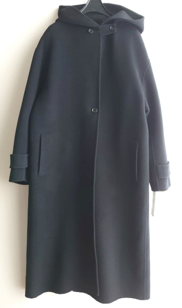 23区今季【滝沢眞規子さん着用】MANTECOPureリバー フードロングコート