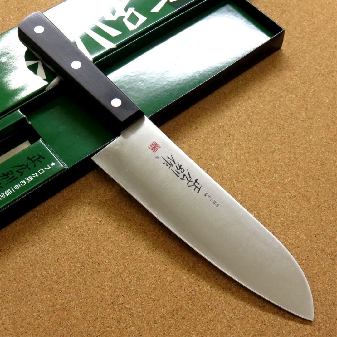 関の刃物 三徳包丁 170mm 正広別作 MV-85 モリブデン ハガネ 肉切り