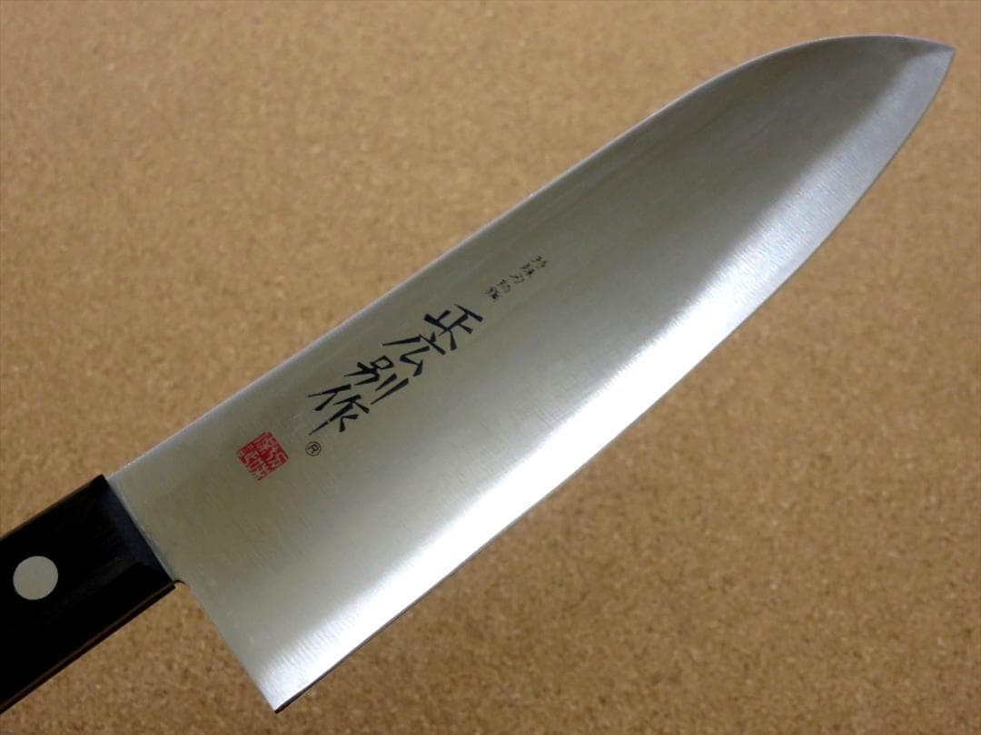 関の刃物 三徳包丁 170mm 正広別作 MV-85 モリブデン ハガネ 肉切り