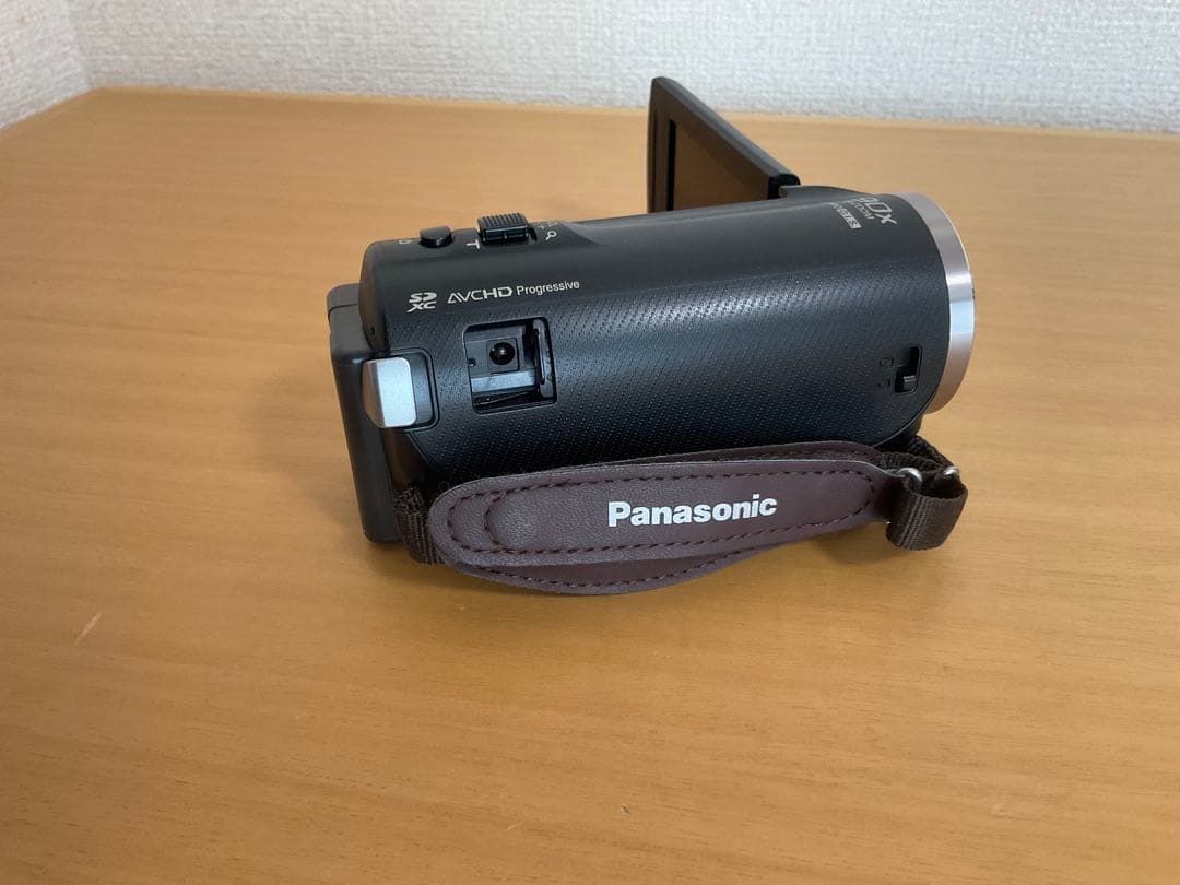 【美品】パナソニック ビデオカメラ HC-V360MS ホワイト ズーム90倍
