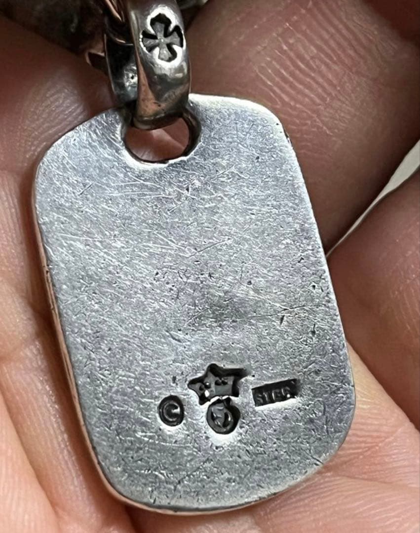 ガボール　オーバルドックタグ　ネックレストップ