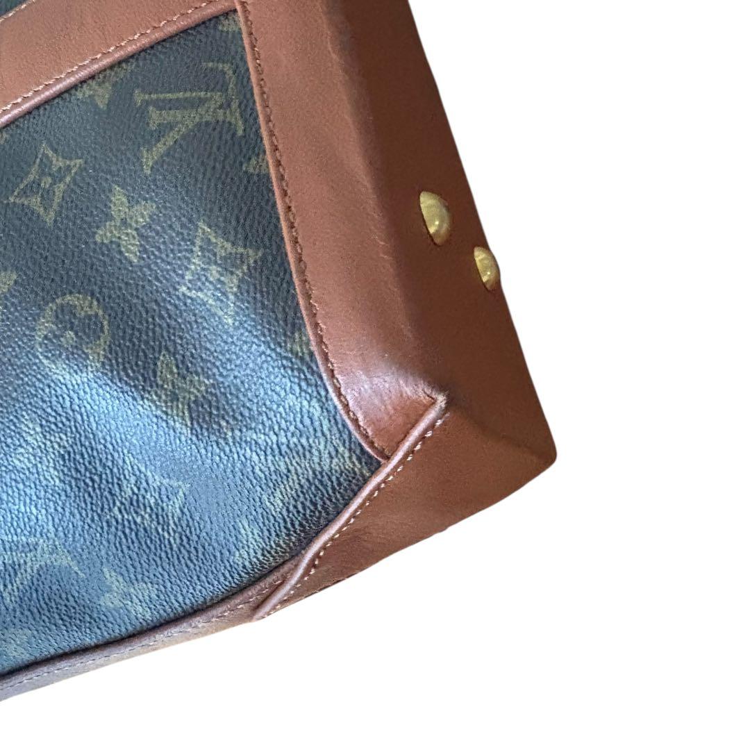 ルイヴィトン　サックウィークエンド　トートバッグ　A4収納　大容量　モノグラム