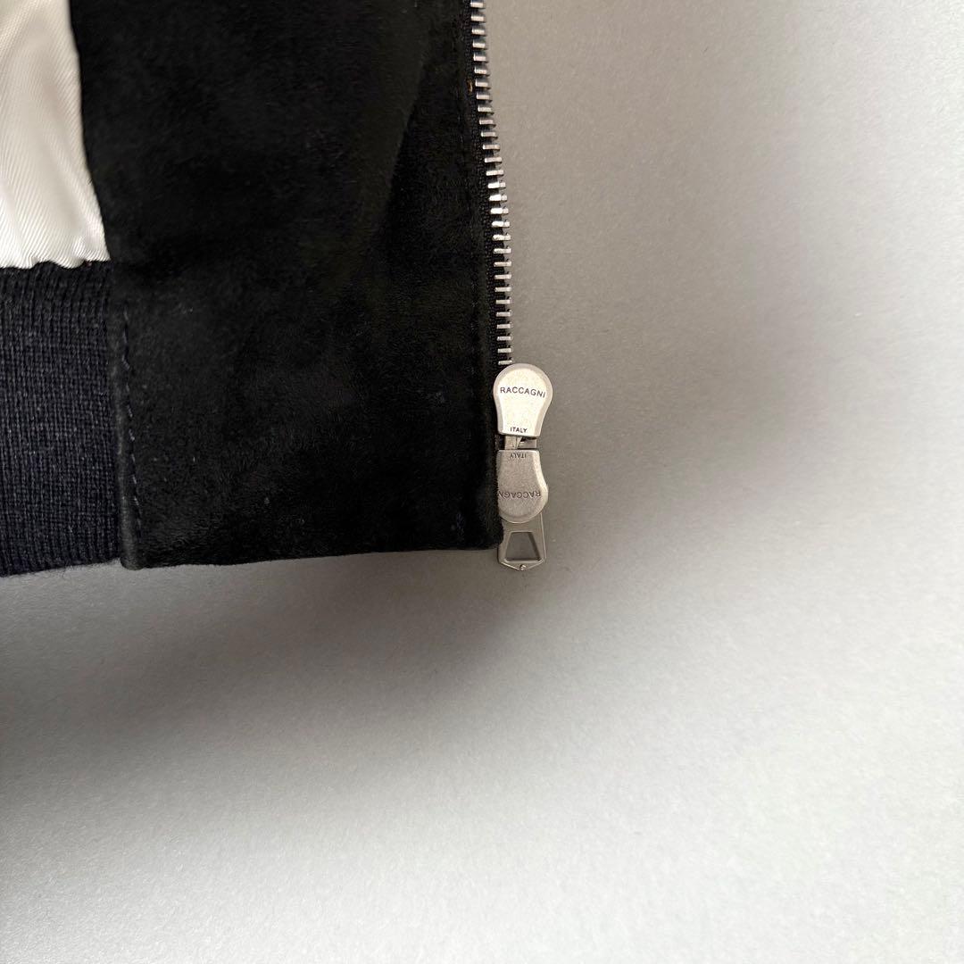 COVERT suede leather SOUVENIR JKT 46 黒