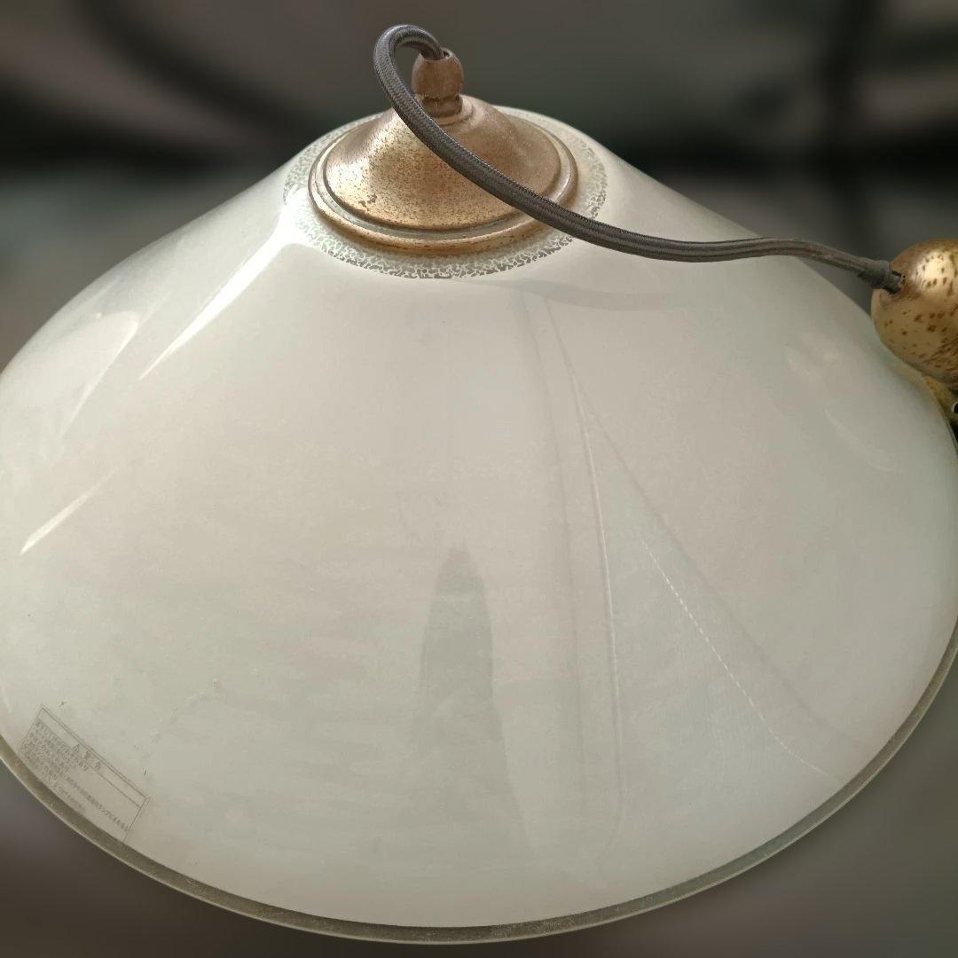 円錐形ガラスシェードシーリングライト