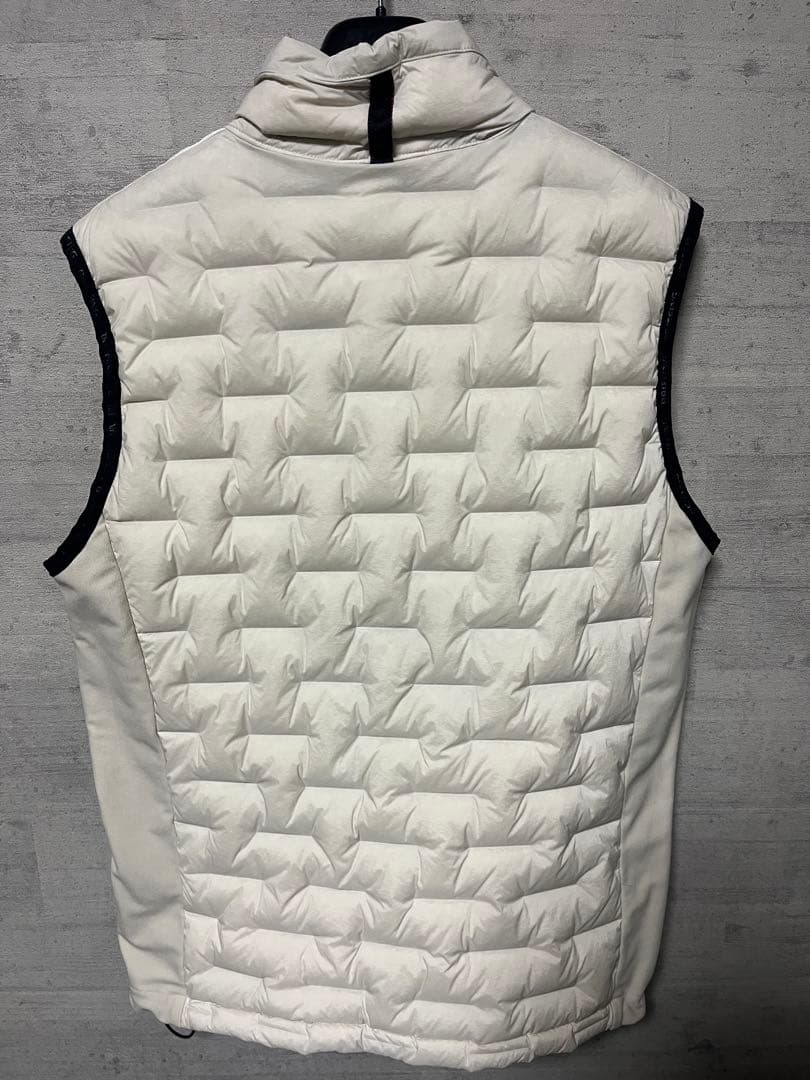 MEN’S HYBRID DOWN VEST BRIEFING M ホワイト