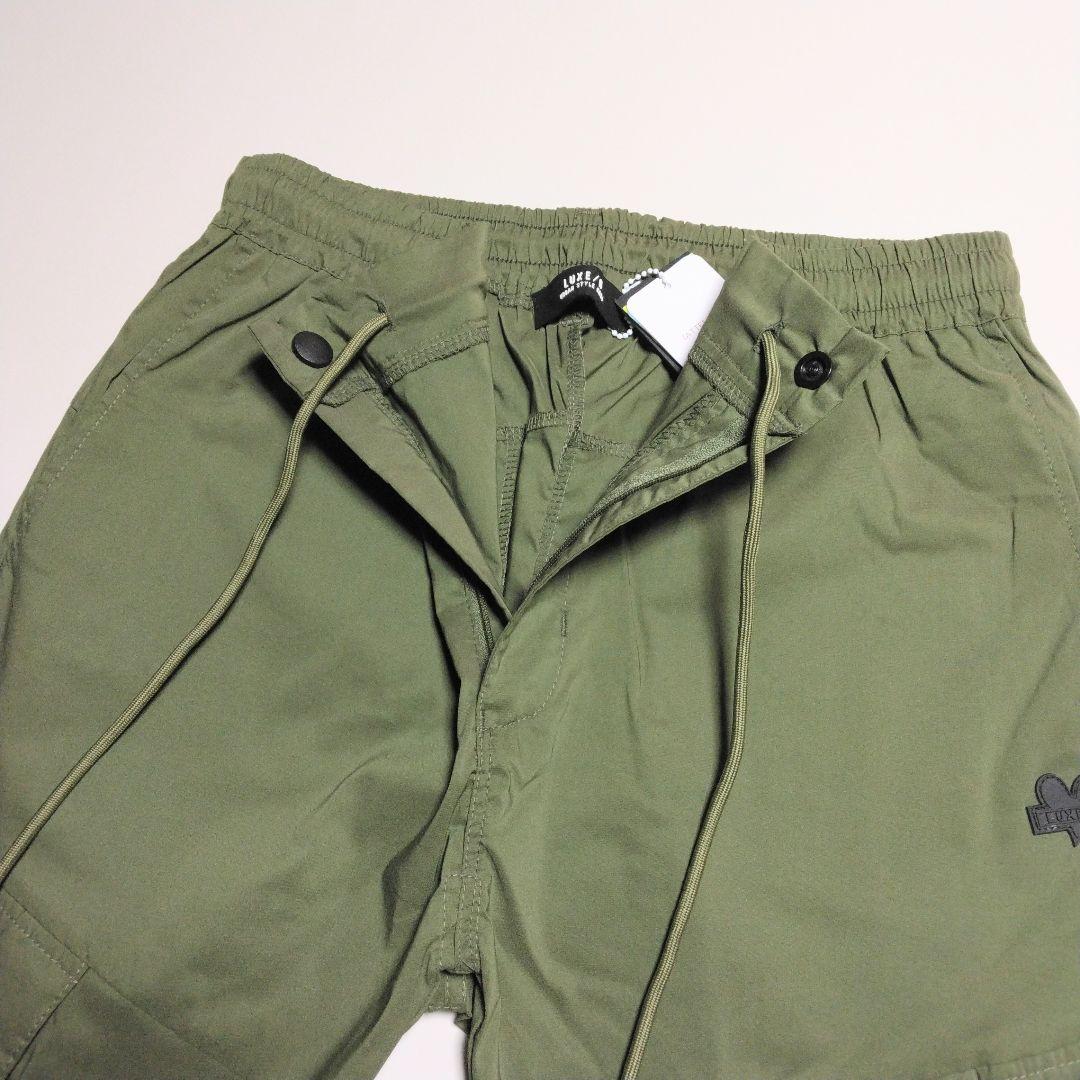 LUXE/R GOLF ストレッチ布帛カーゴパンツ 45940KHM