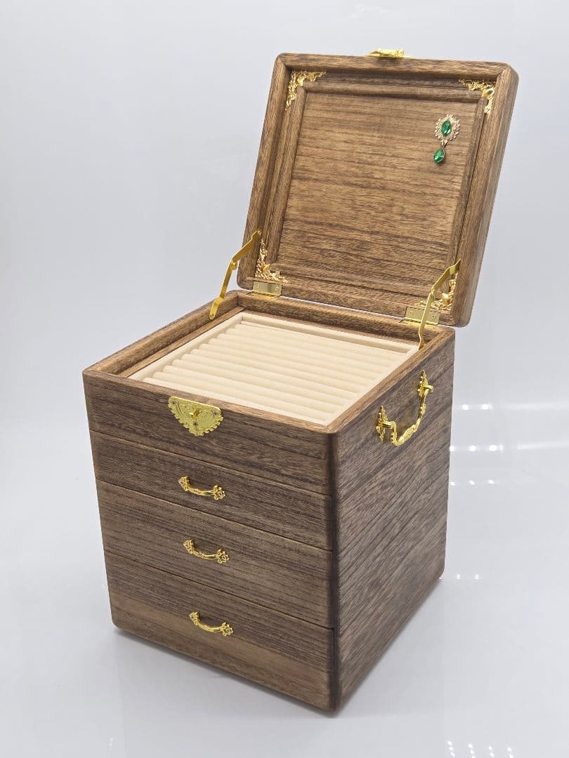 育てるジュエリーボックス、引き出し3段、本体のみ