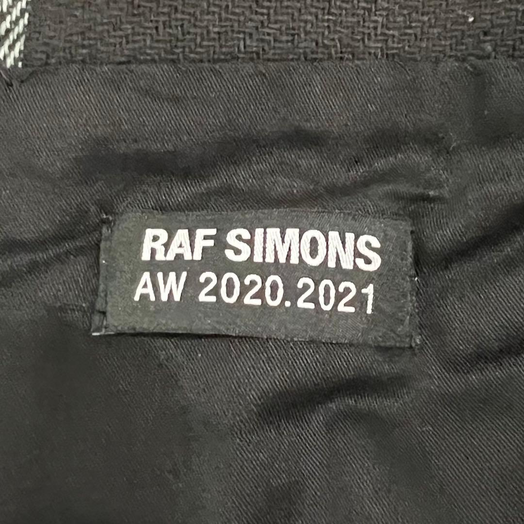 RAF SIMONS ラフシモンズ ショルダー スカーフ 黒
