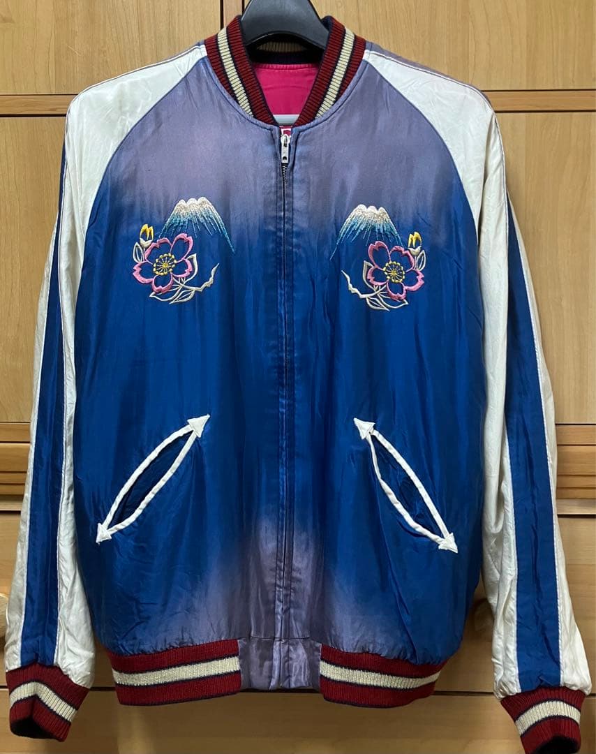 【極美品】着画あり　テーラー東洋　スカジャン　TT14468-165 【S】