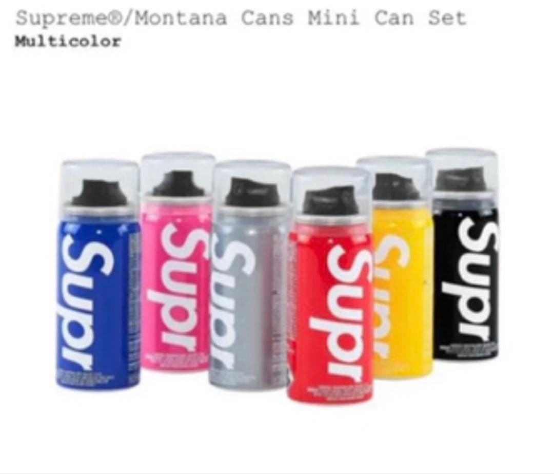 supreme Montana Cans mini Can Set スプレー缶