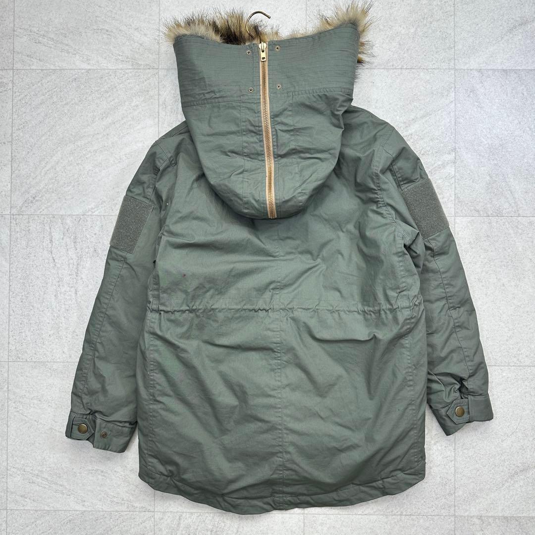 美品【MOUSSY】ミリタリー ダウンコート N2B N3B y2k カーキ