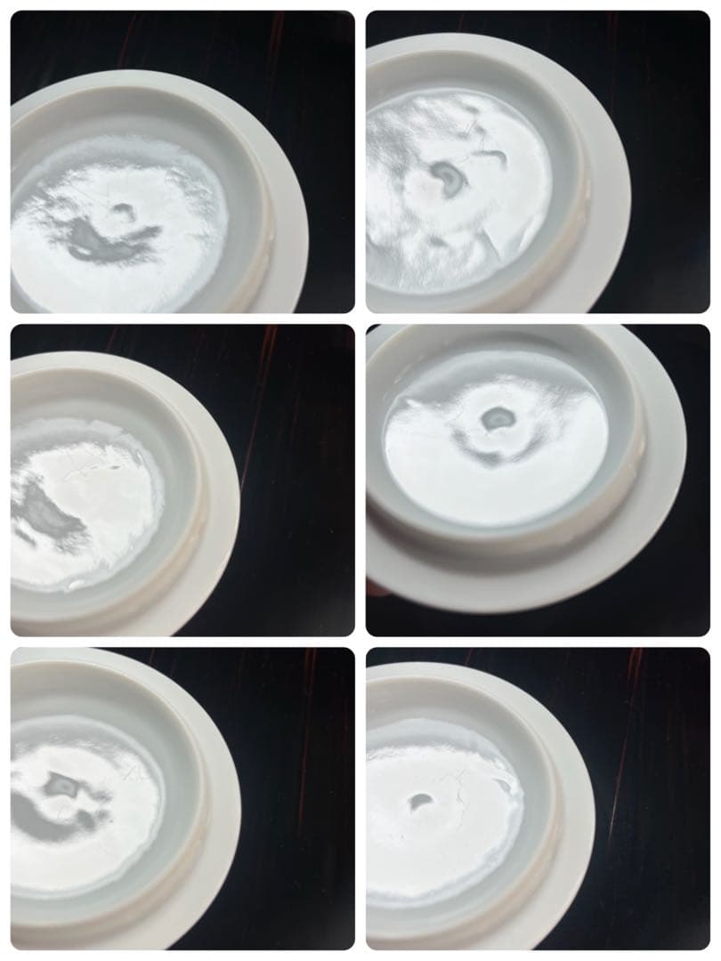 伊万里焼　畑萬陶苑　万年青　おもと　オモト　茶器揃　急須1点　蓋付き湯呑　6点