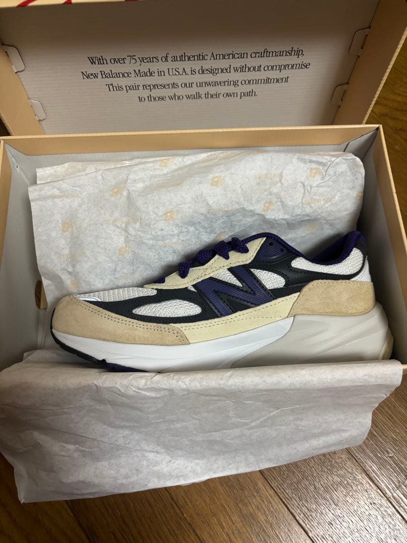 ニューバランス New Balance25.5cm U990WB6 スニーカー