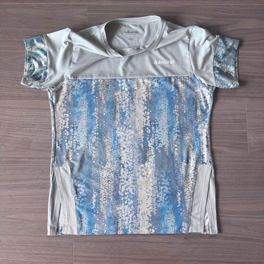 レア❣️アドミラル レディーステニスウェア ゲームシャツ＆ひまわり柄スカート