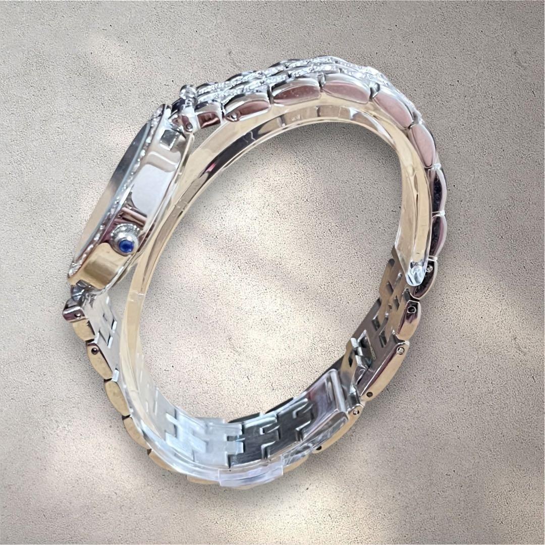 美品✨Izax Valentino クォーツ 腕時計 天然ダイヤ サファイア