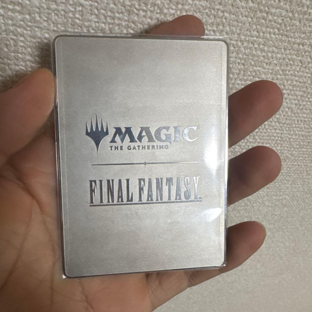 正規品 英語版 MTG ステンレストークン チョコボ 宝物 FF マジック大戦祭