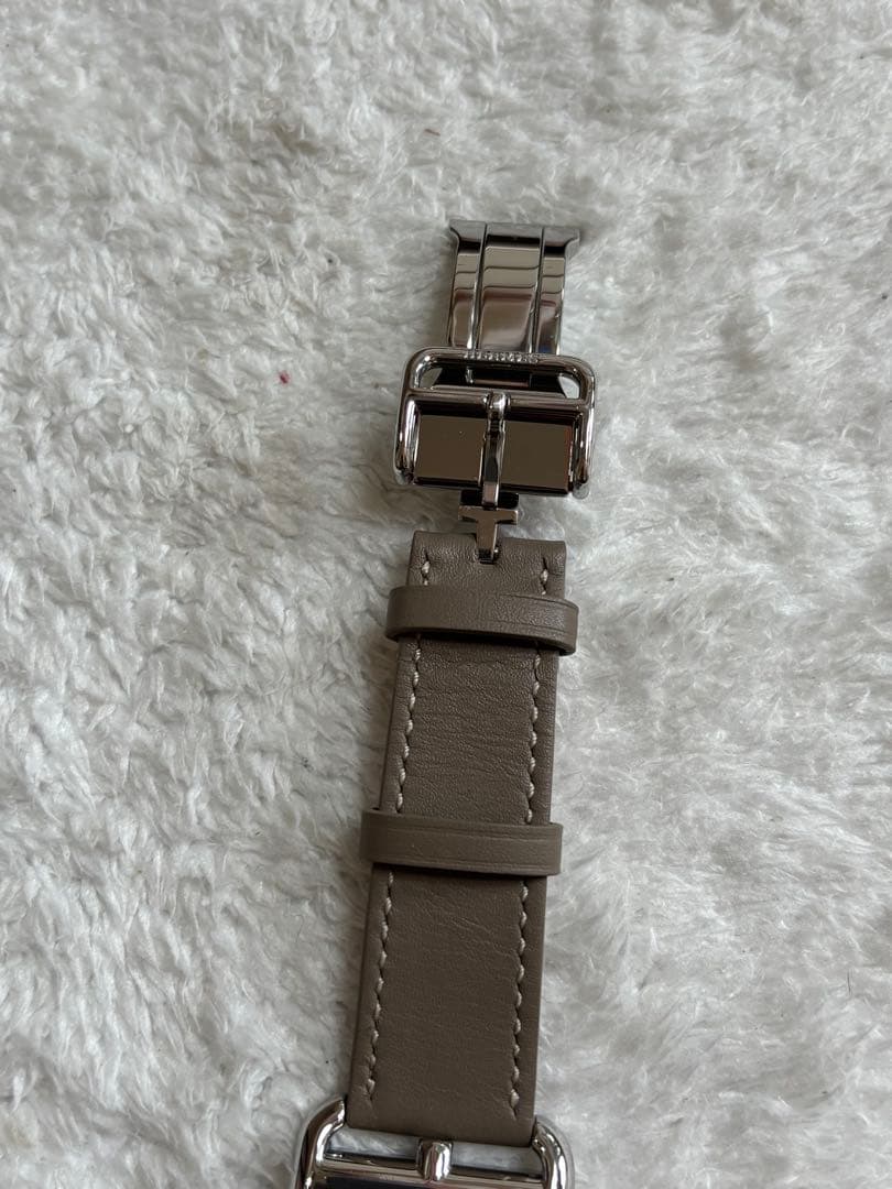 HERMESエルメス ケープコッドCC2.710クォーツ レディース新品仕上げ済