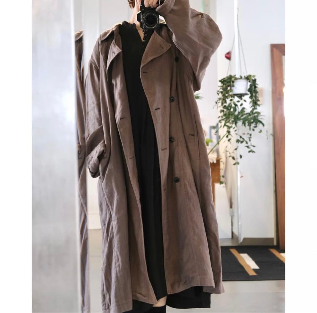 未使用 スズキタカユキ オーバーコート over-coat Ⅰ トープ0