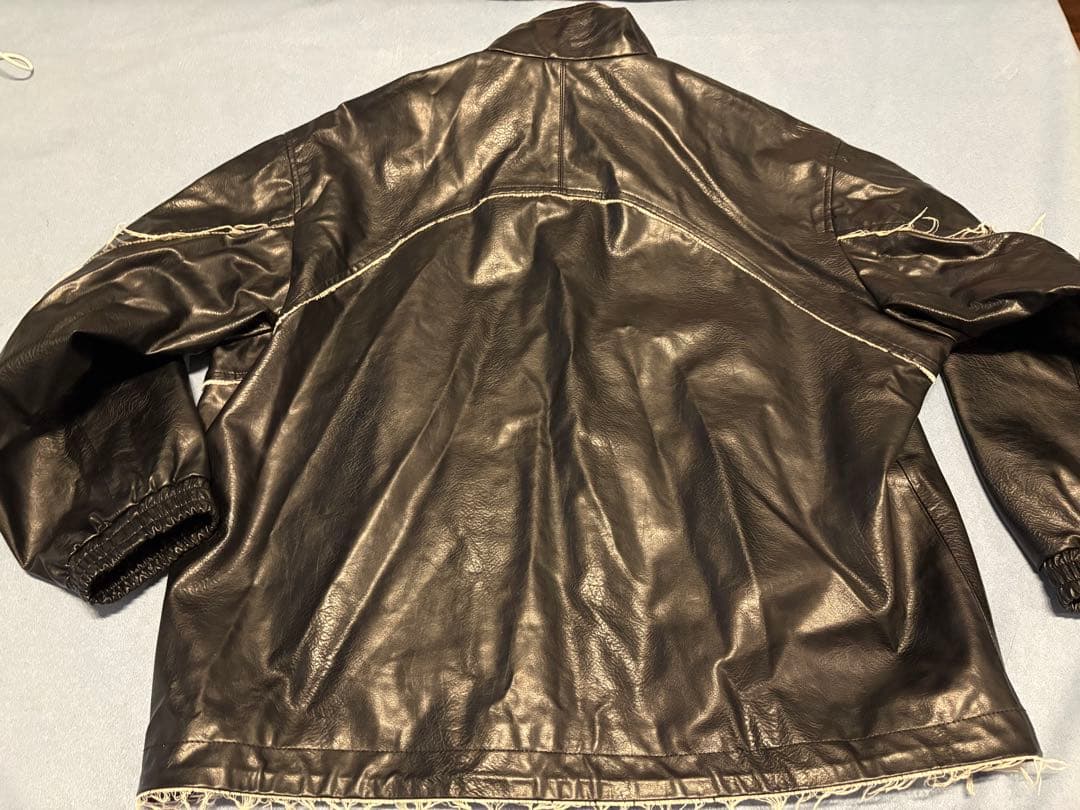 【美品】MAISON SPECIAL レザーブルゾン