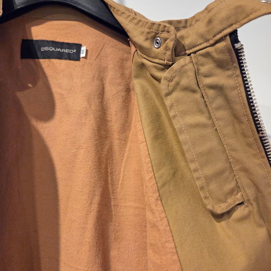 ディースクエアード シングルライダースジャケット DSQUARED2