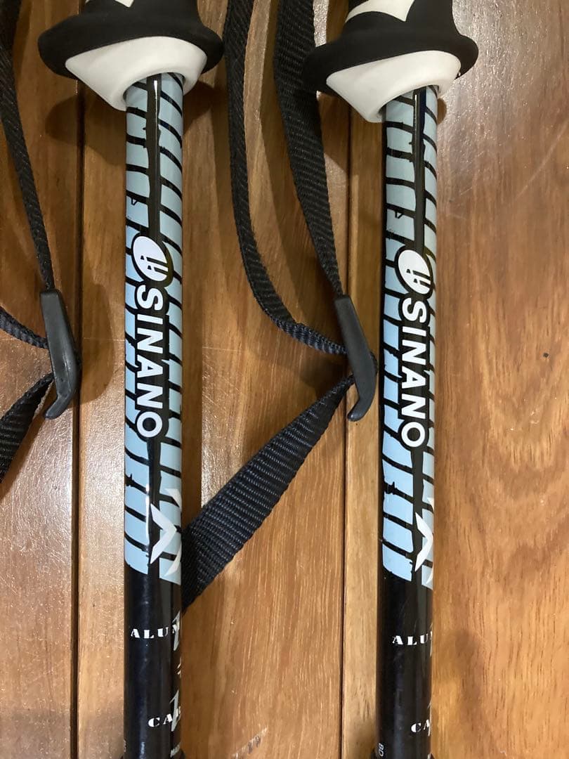 スキーストック(ポール) 伸縮　シナノSINANO 100〜123cm