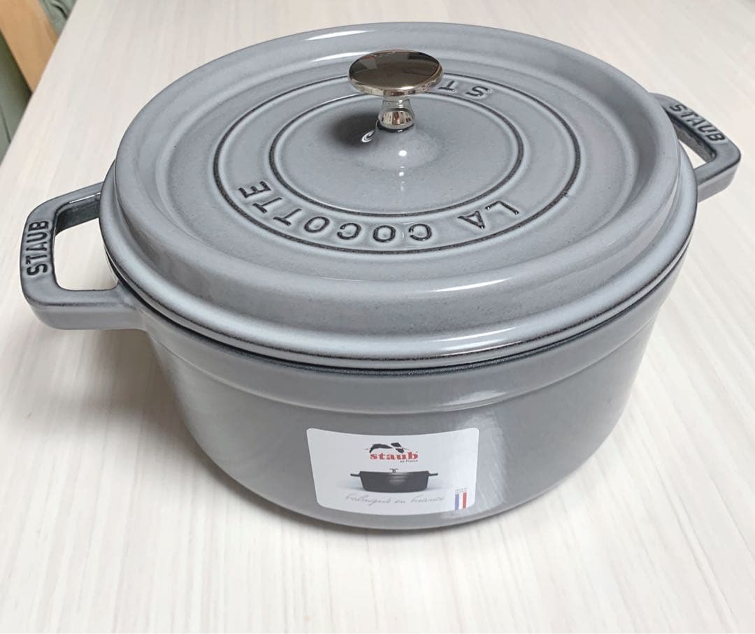 ❣️新品❣️ストウブ　ピコ・ココット24cm グレー