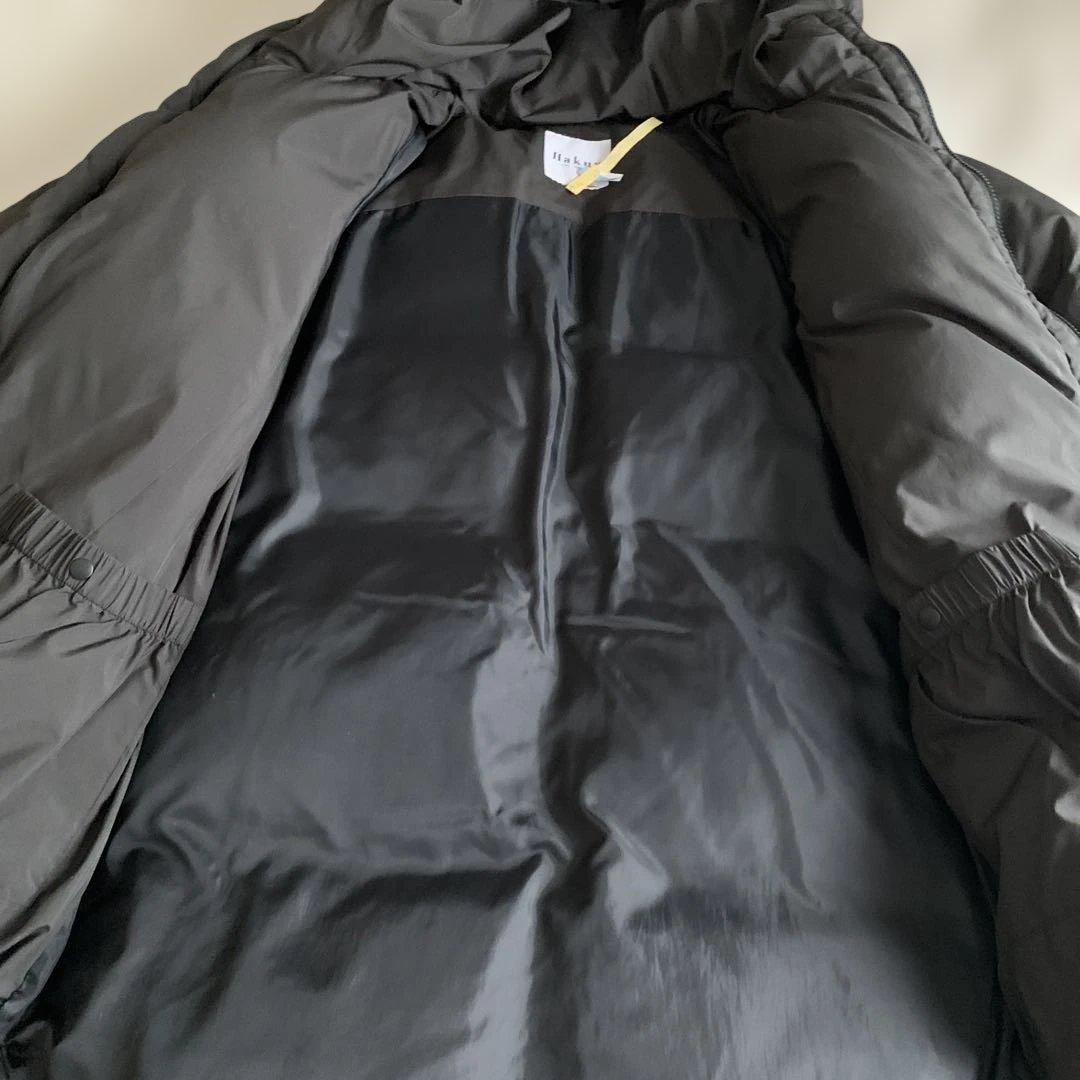 Plage プラージュHAKUU ハク　COCOON ダウンジャケット　ブラック