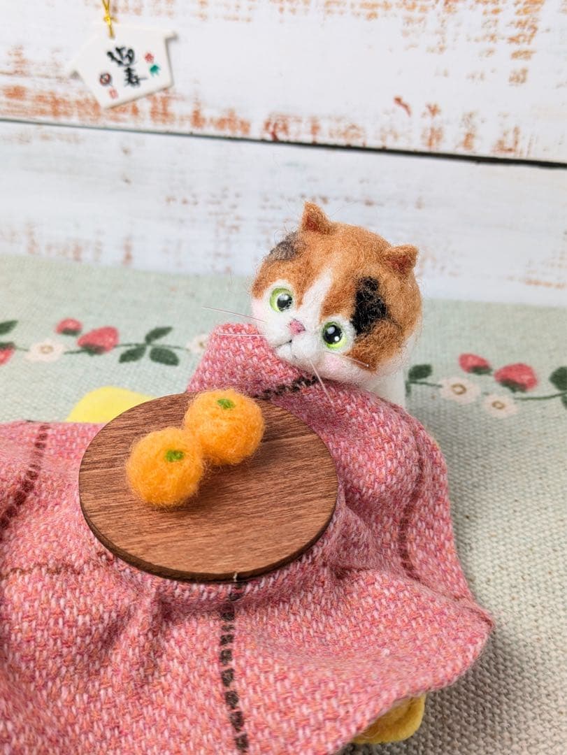 ハンドメイド　羊毛フェルト　猫　再販ページ♪