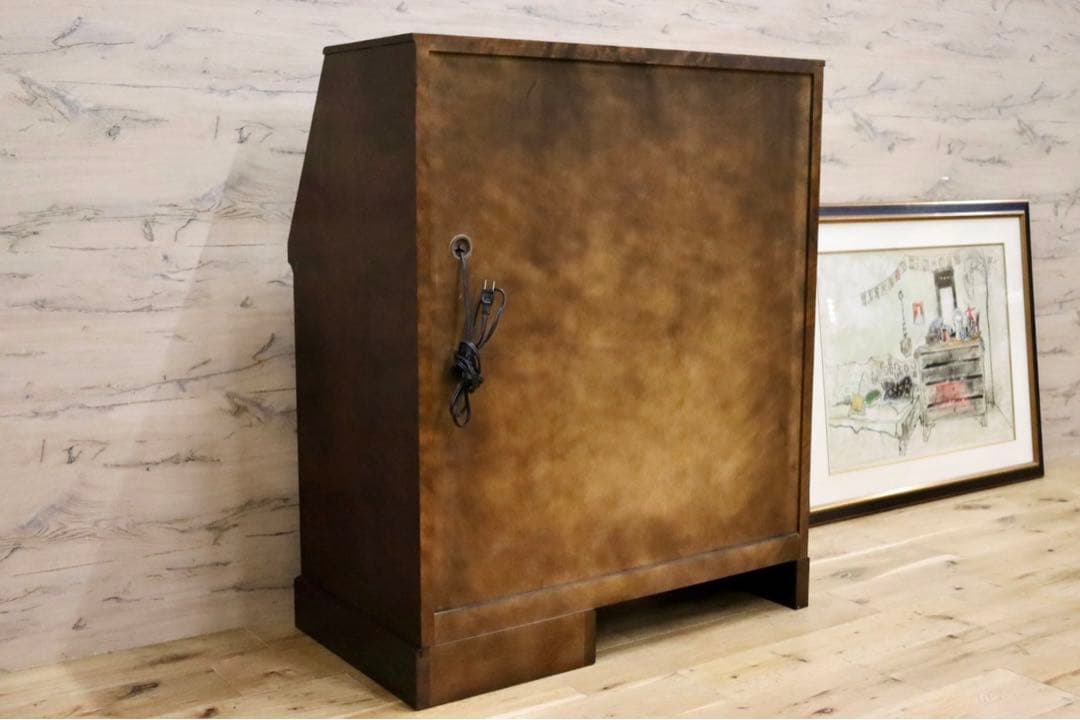 GMGH349○北海道民芸家具 ライティングビューロー 勉強机 学習机 書斎机