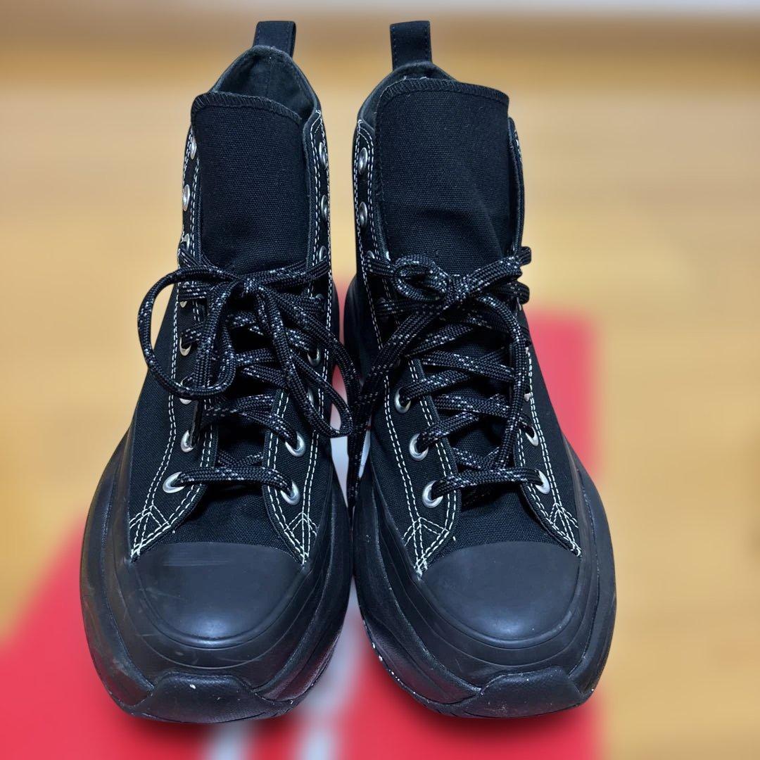 コンバース スニーカー 厚底 オールスター サージトレーナー HI 27 黒