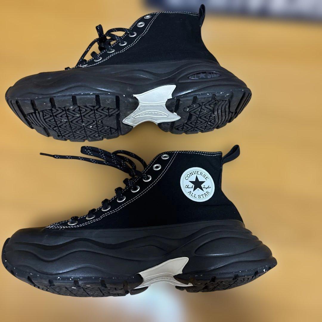 コンバース スニーカー 厚底 オールスター サージトレーナー HI 27 黒