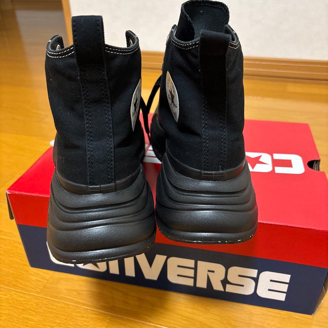 コンバース スニーカー 厚底 オールスター サージトレーナー HI 27 黒