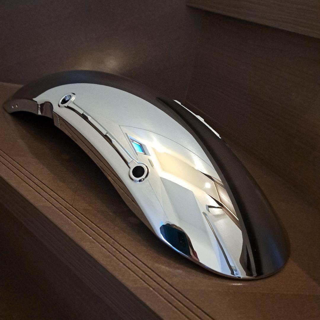 【新品未使用・送料込】Z900RS ドレミコレクション　メッキフロントフェンダー