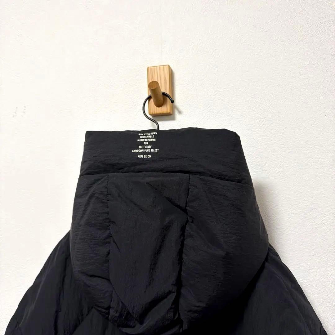 24年 ピュアルセシン リサイクルダウンジップアップフードジャケット