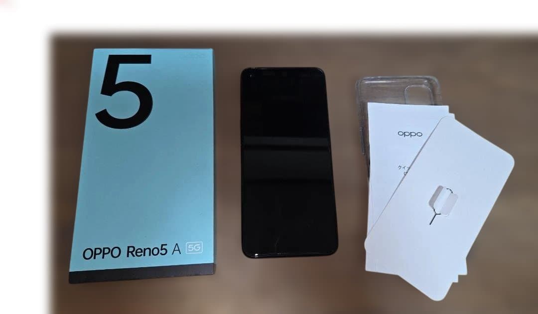 【vippeさん専用】OPPO Reno5 A 5G 本体 SIMフリー