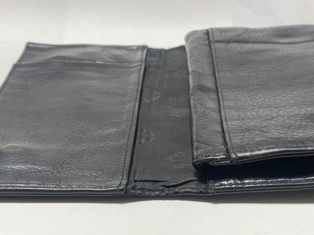 こめCHROME HEARTS クロムハーツウェーブウォレットクロスボタン