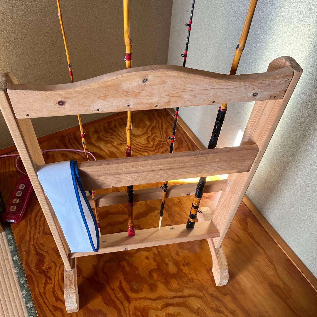 和竿セット　飾り台付き